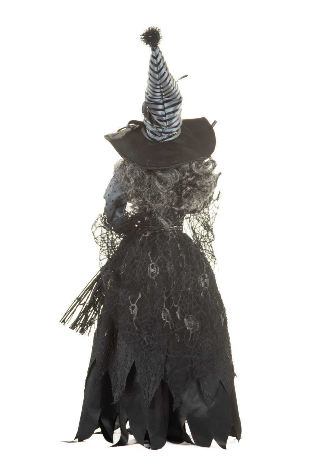 28" Black Cloth Dark Witch In All Saints Dress