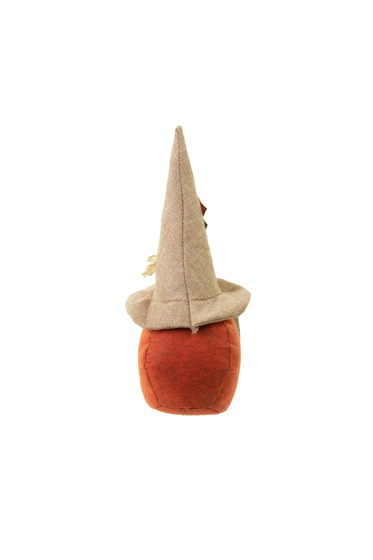 10.2" Beige and Orange Cloth Round Gnome