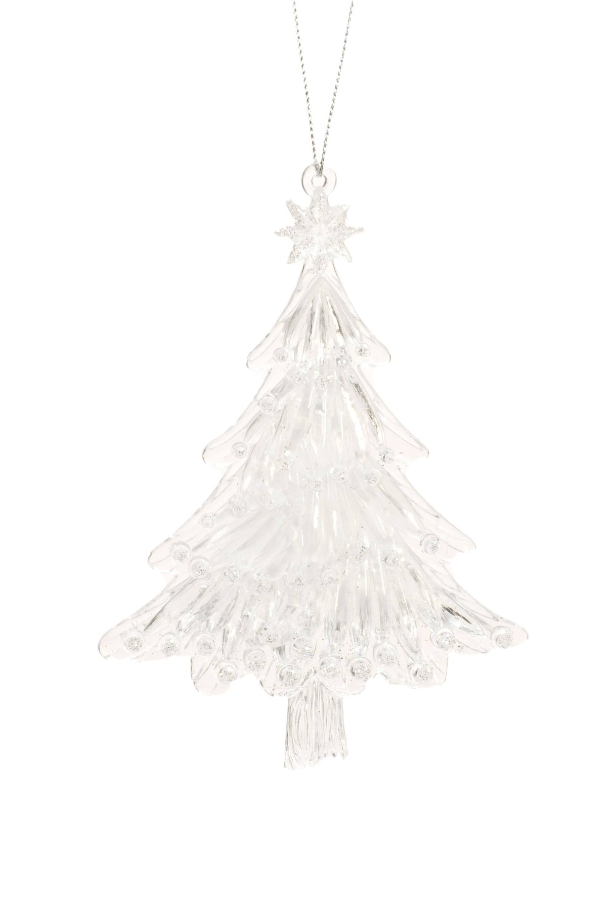 Hanging Clear Tree Ornament