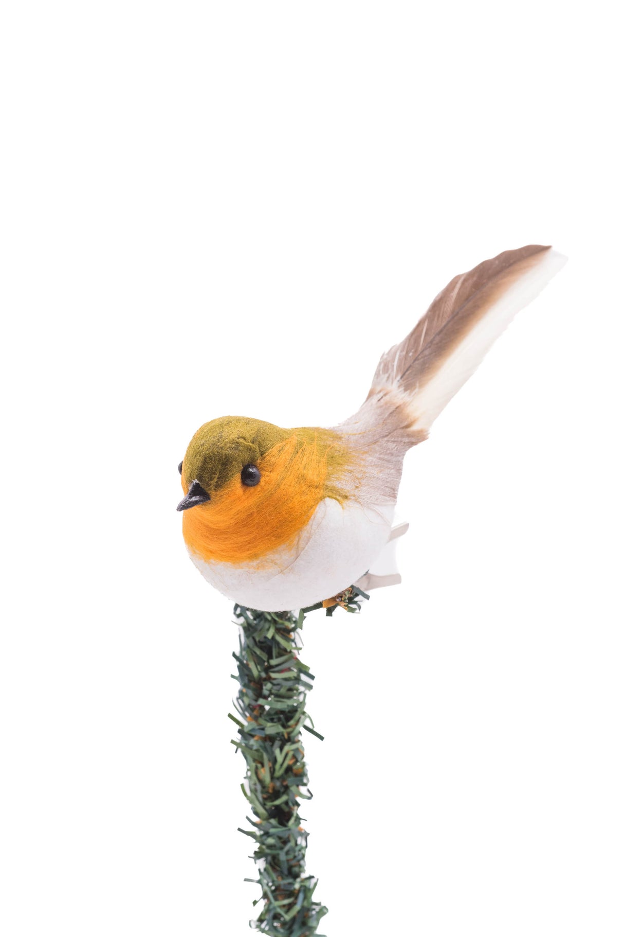 5" Hanging Red Foam British Robin Ornament