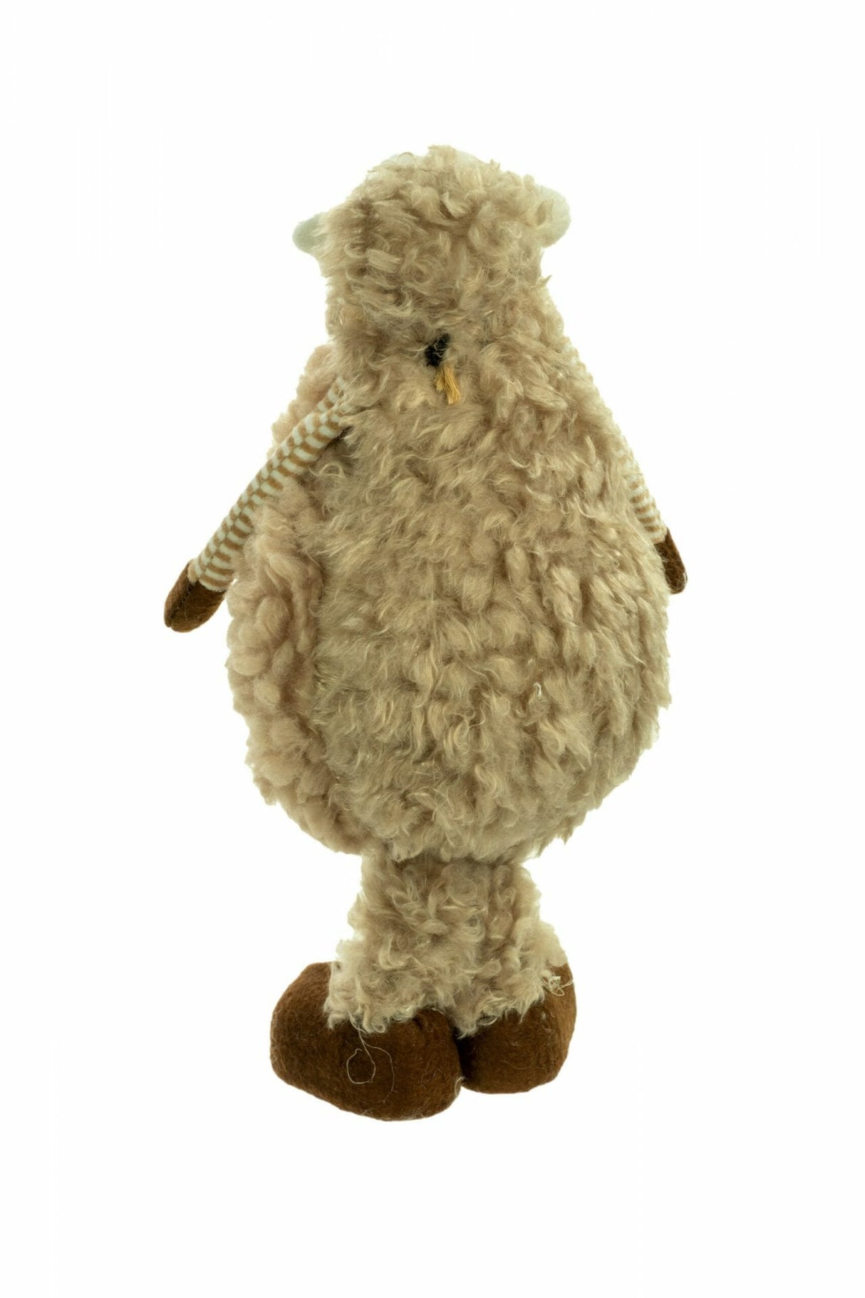 11.5" Brown Cloth Sheep Doll