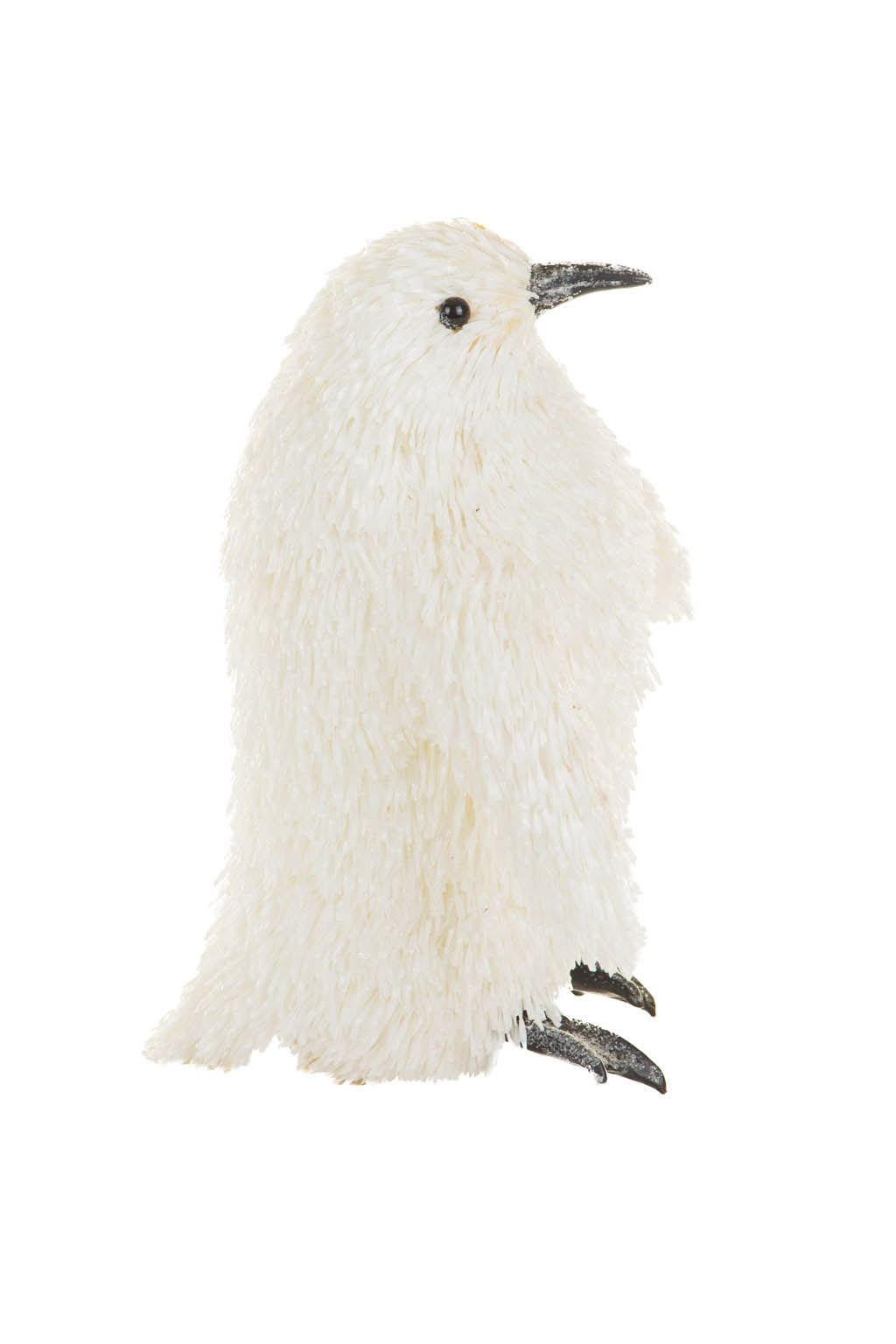 10.75" White Plastic Penguin Figurine