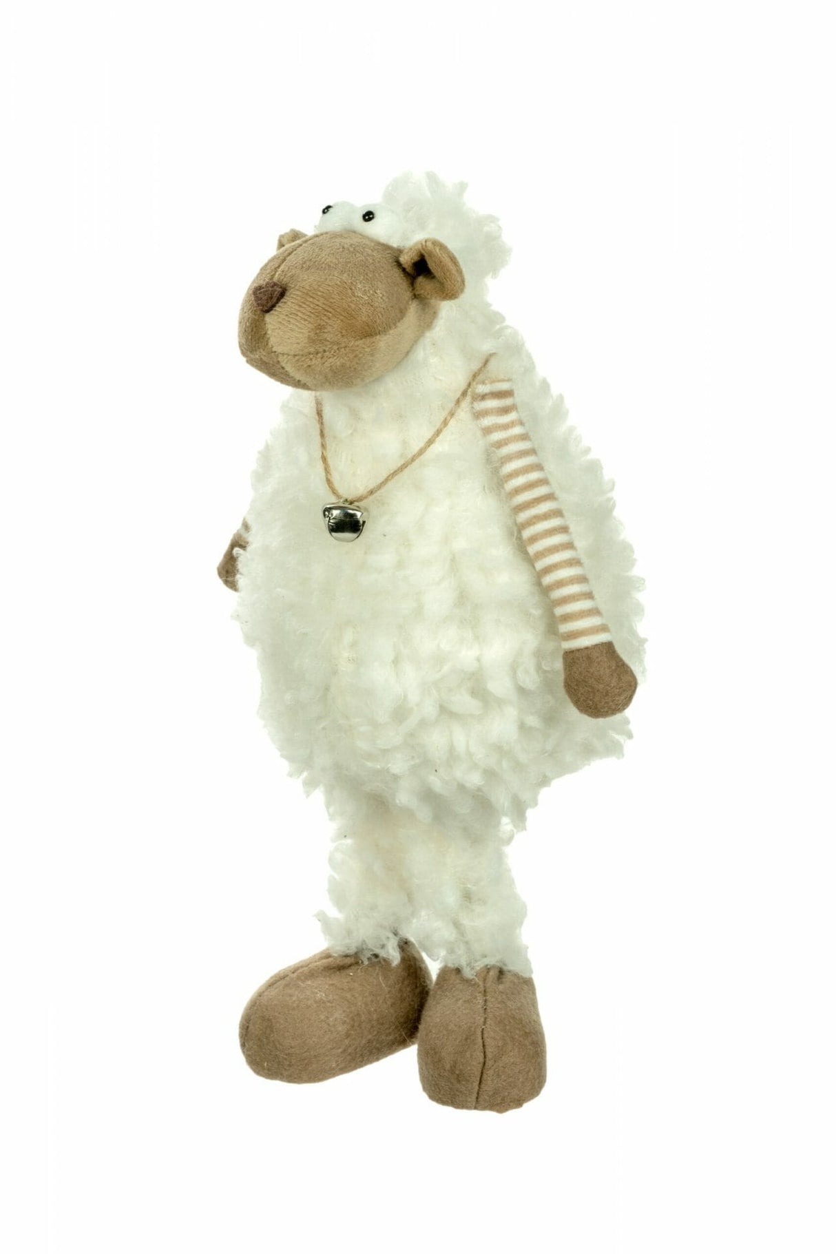 11.5" White Cloth Sheep Doll