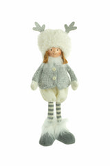 Grey Boy Doll