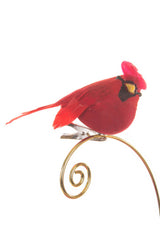 4.5" Clip-On Red Foam Cardinal Ornament
