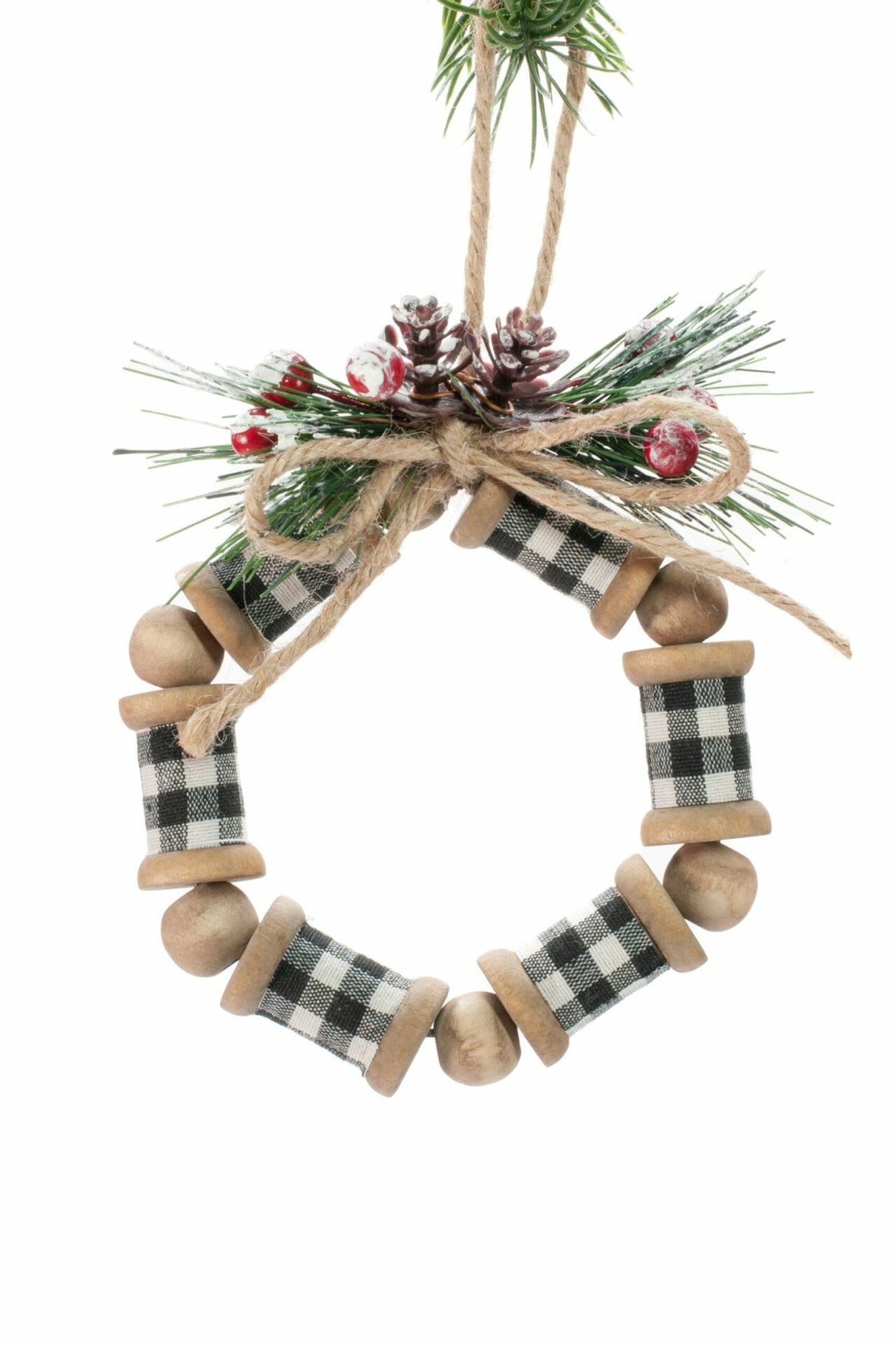 Hanging Black Circular Ornament