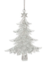 Hanging Clear Tree Ornament