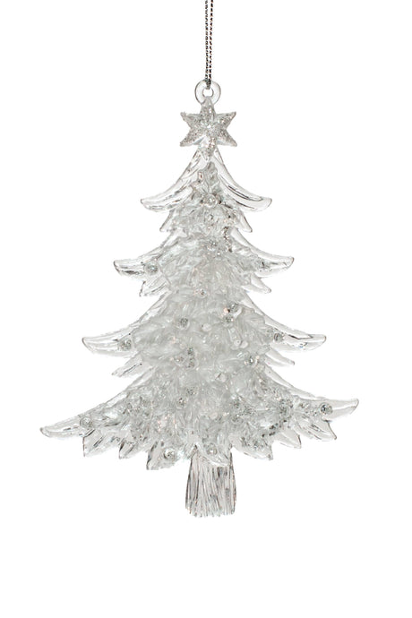 Hanging Clear Tree Ornament