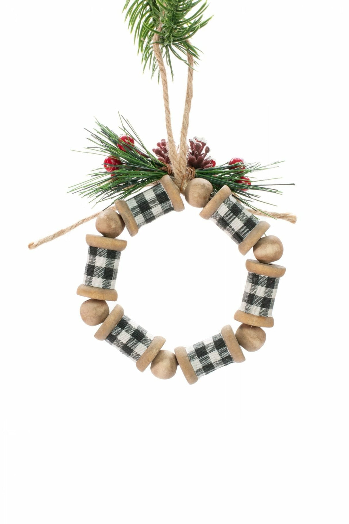 Hanging Black Circular Ornament
