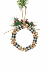 Hanging Black Circular Ornament