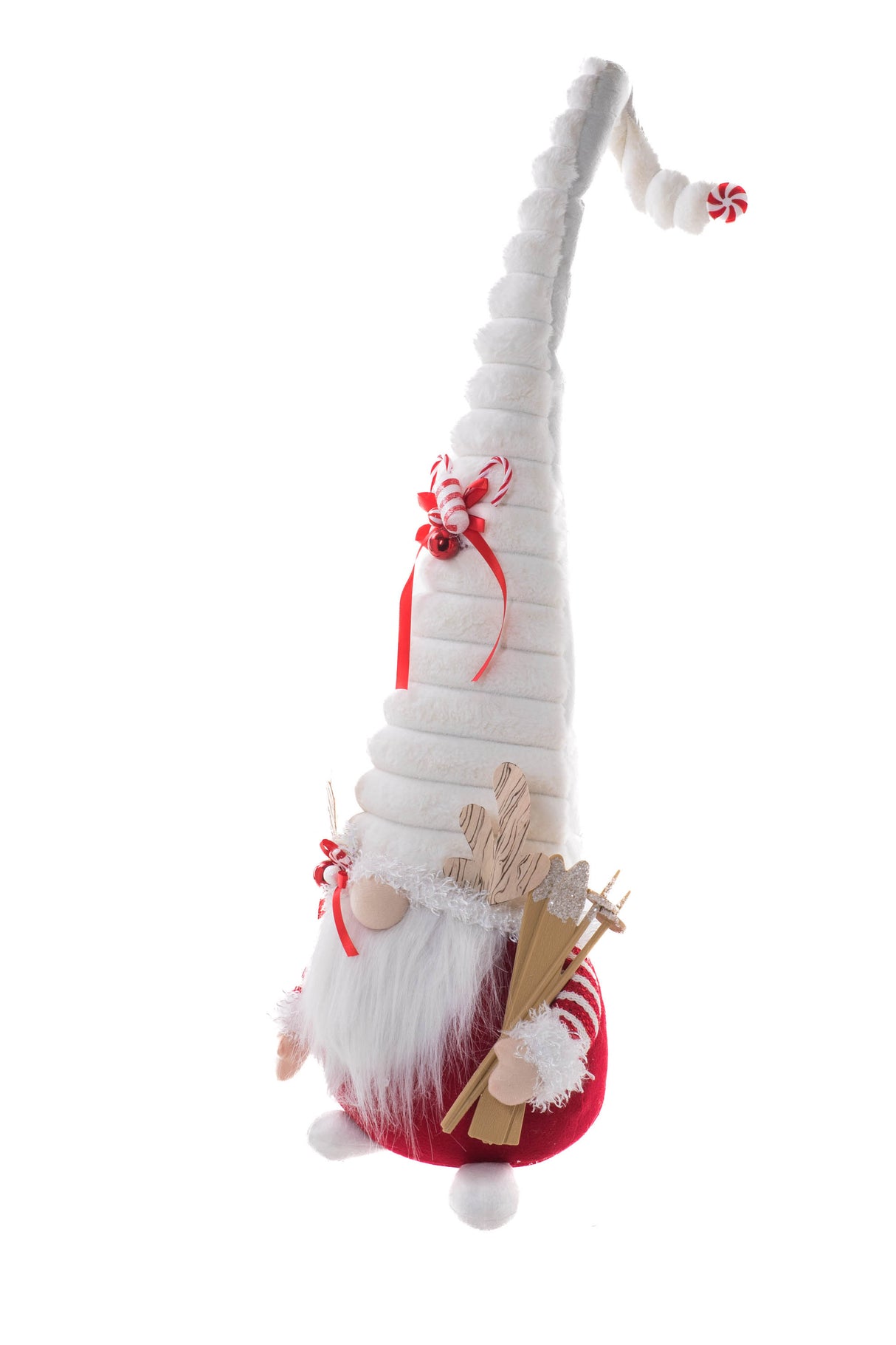 Red Tall Festive Gnome