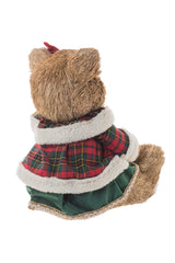 Sitting Green Gentleman Bear
