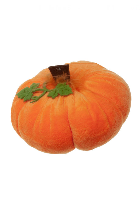 5.5" Orange Felt Pumpkin Accent