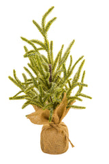 15" Green Pvc Petite Christmas Tree