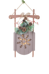 Hanging Grey Light-Up LED Sled