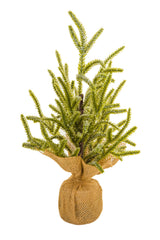 15" Green Pvc Petite Christmas Tree