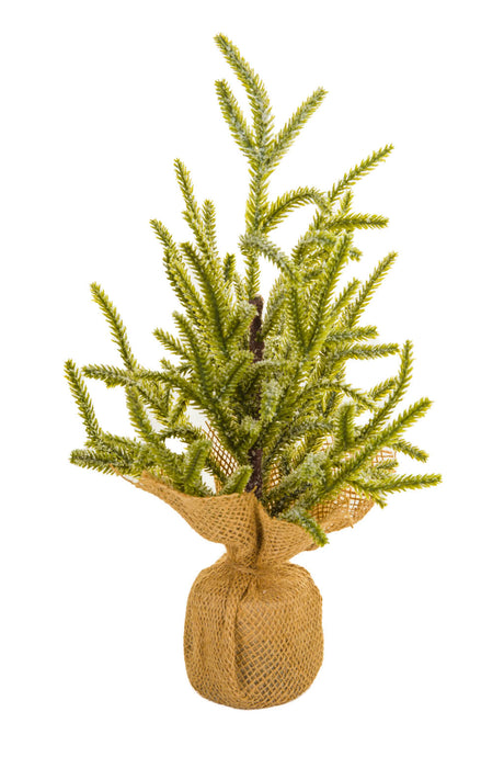 15" Green Pvc Petite Christmas Tree