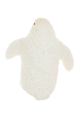 10.75" White Plastic Penguin Figurine