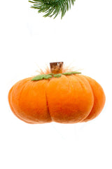 5.5" Orange Felt Pumpkin Accent