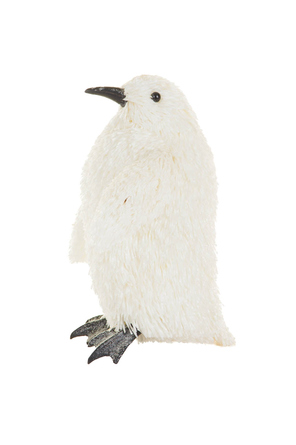 10.75" White Plastic Penguin Figurine