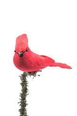 6" Hanging Red Foam Cardinal Ornament