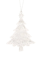 Hanging Clear Tree Ornament