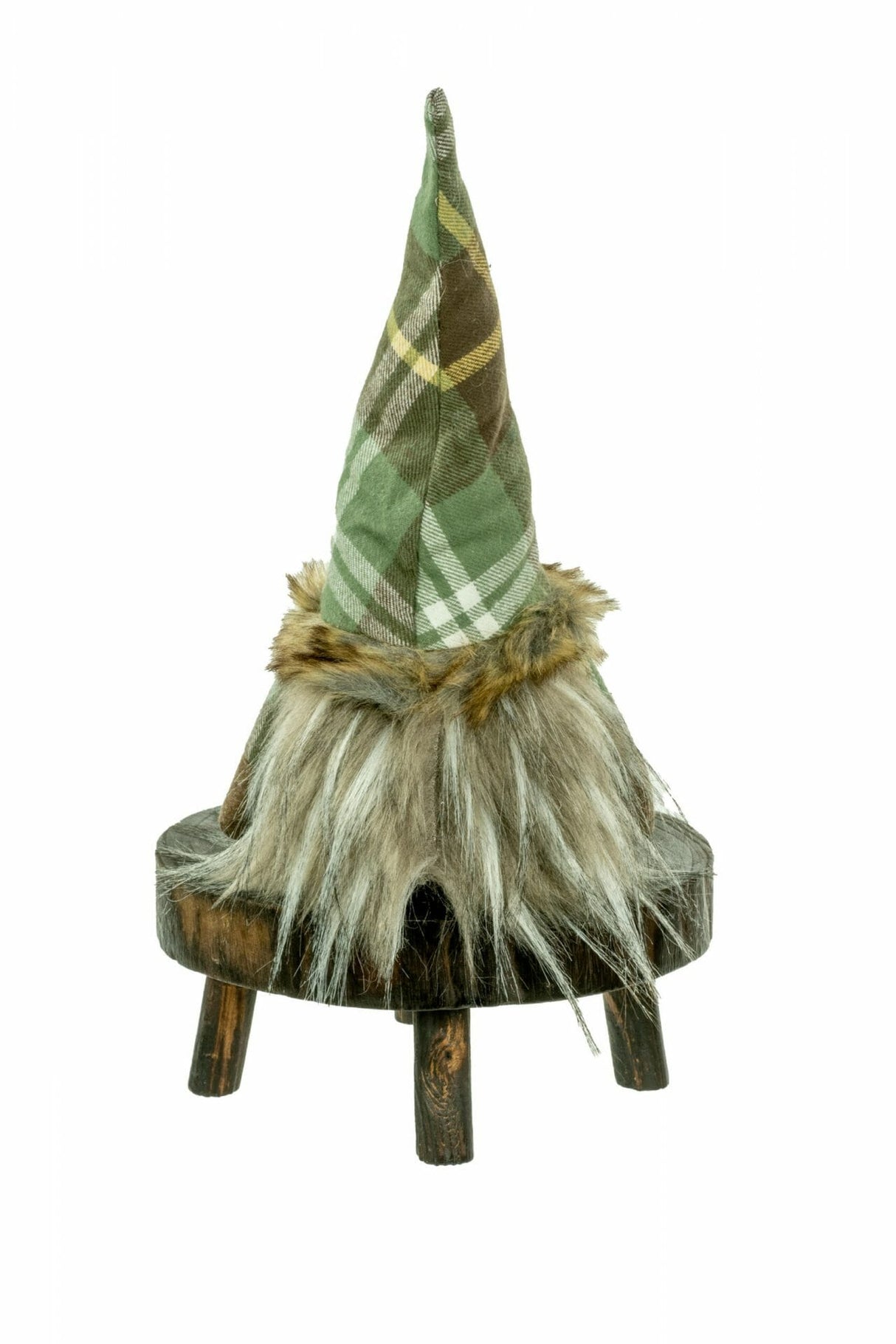 Sitting Green Girl Gnome