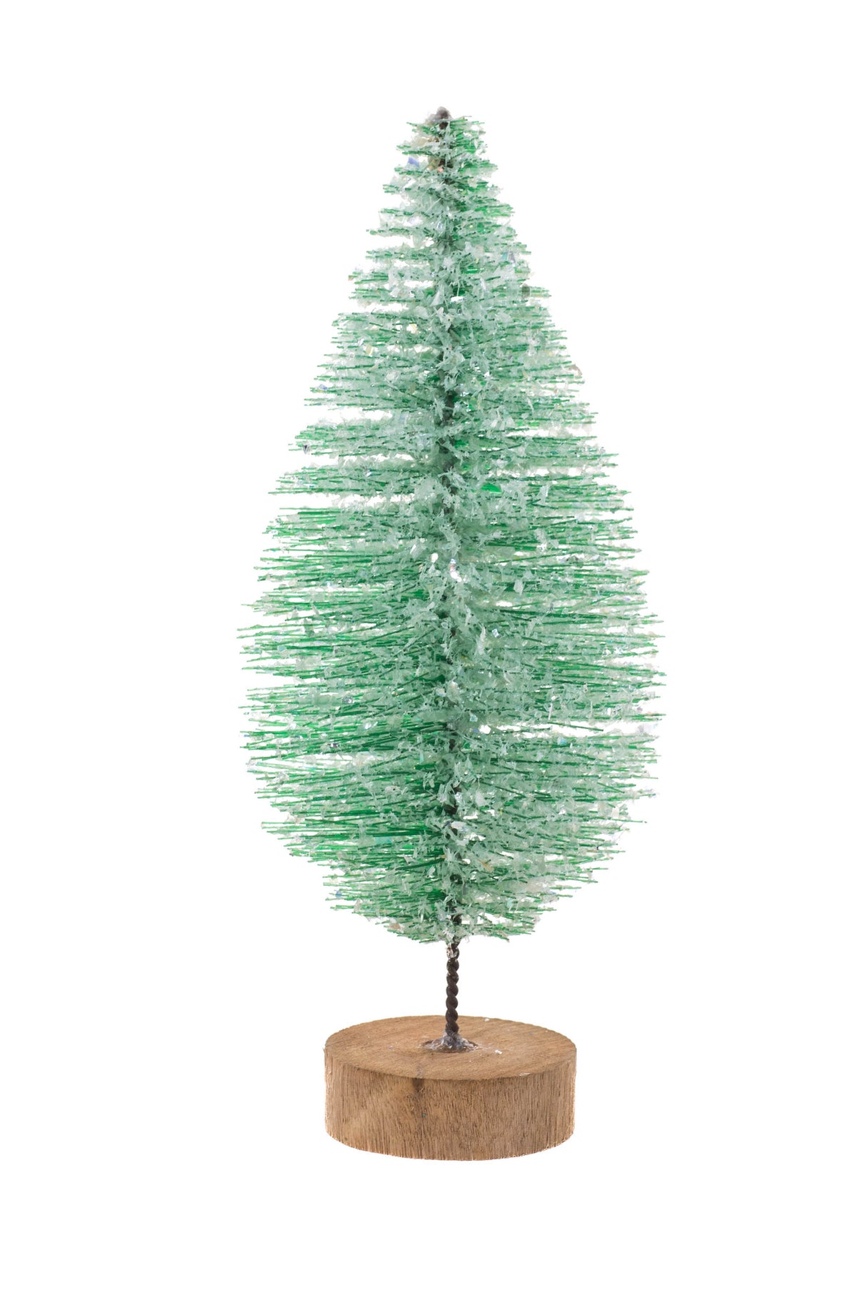 Green Teardrop Pine Needle Decorative Tree