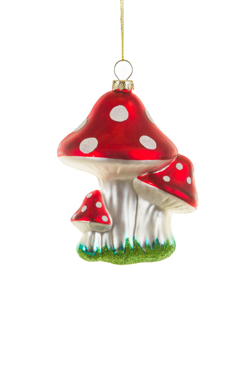 Red Mushrooms Ornament