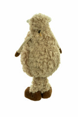 11.5" Brown Cloth Sheep Doll