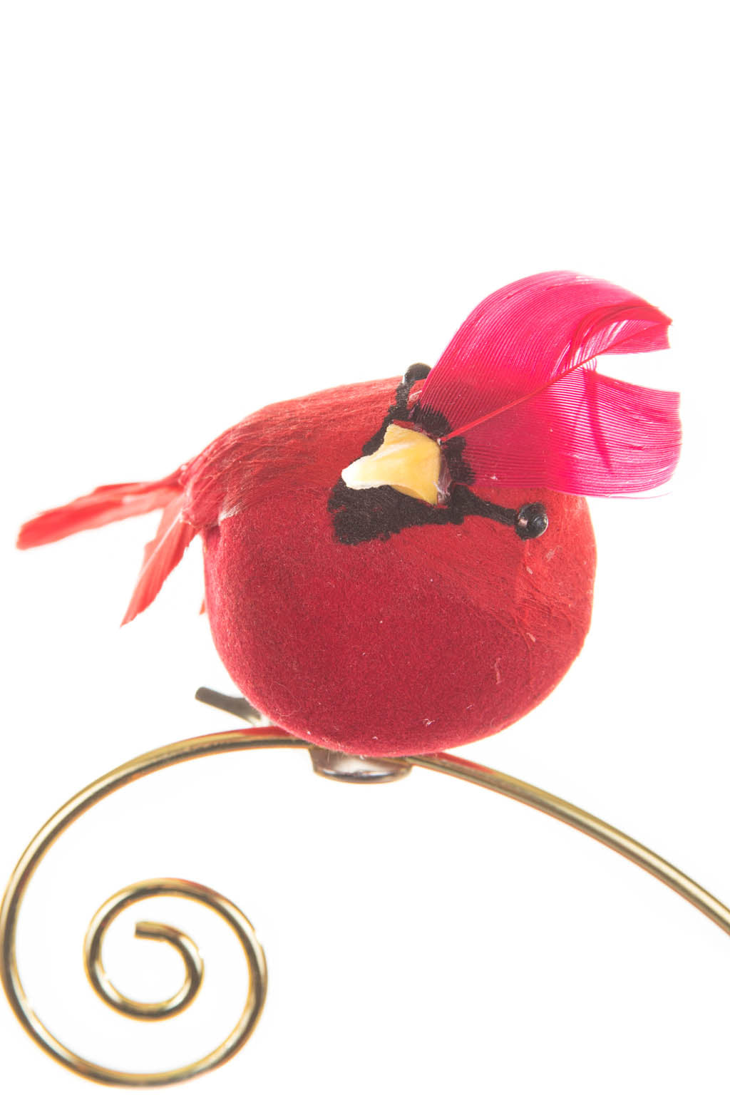 4.5" Clip-On Red Foam Cardinal Ornament