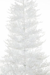 84" Flocked White Pvc Color Change LED Christmas Tree