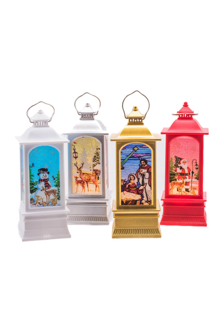 Multi-Coloured Light-Up LED Small Lanterns