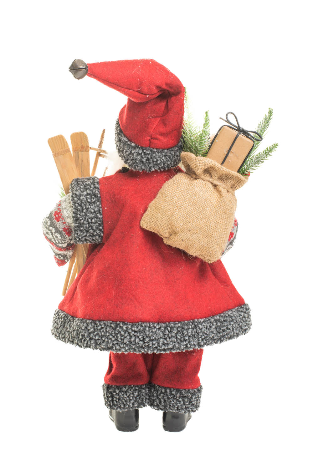 73" Life-Size Red and White Wood Nutcracker Statue