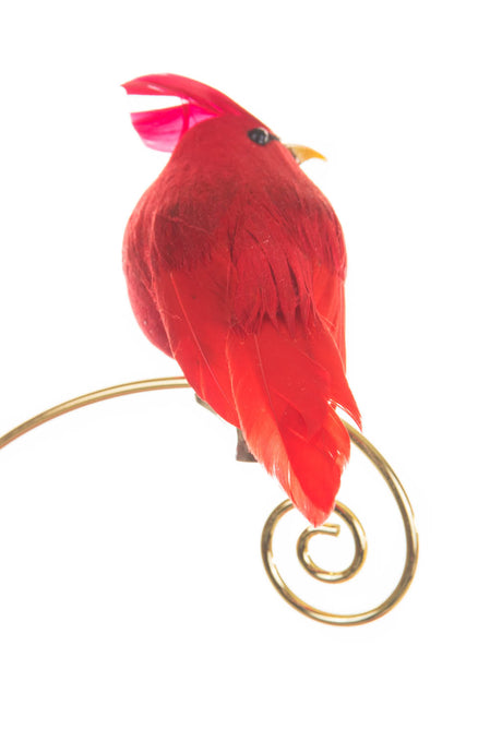4.5" Clip-On Red Foam Cardinal Ornament