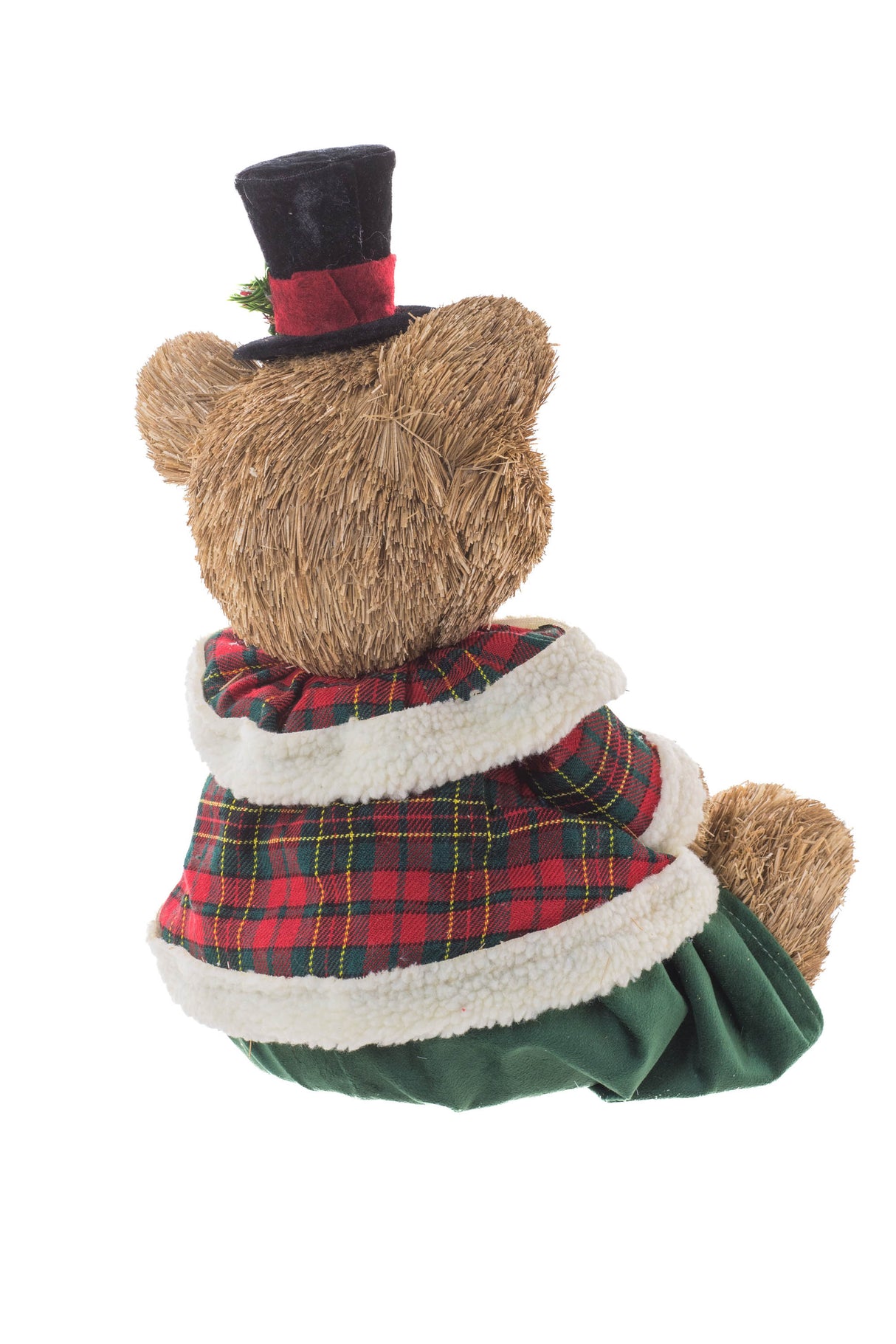 Sitting Green Gentleman Bear